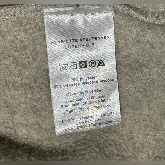 Henriette Steffensen Copenhagen: Women’s Fleece Jacket- Size Medium - Picture 8 of 11